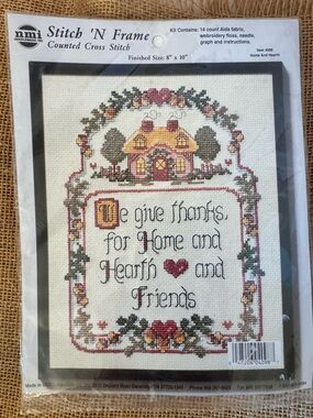 Counted Cross Stitch Kit - Inspirational Design